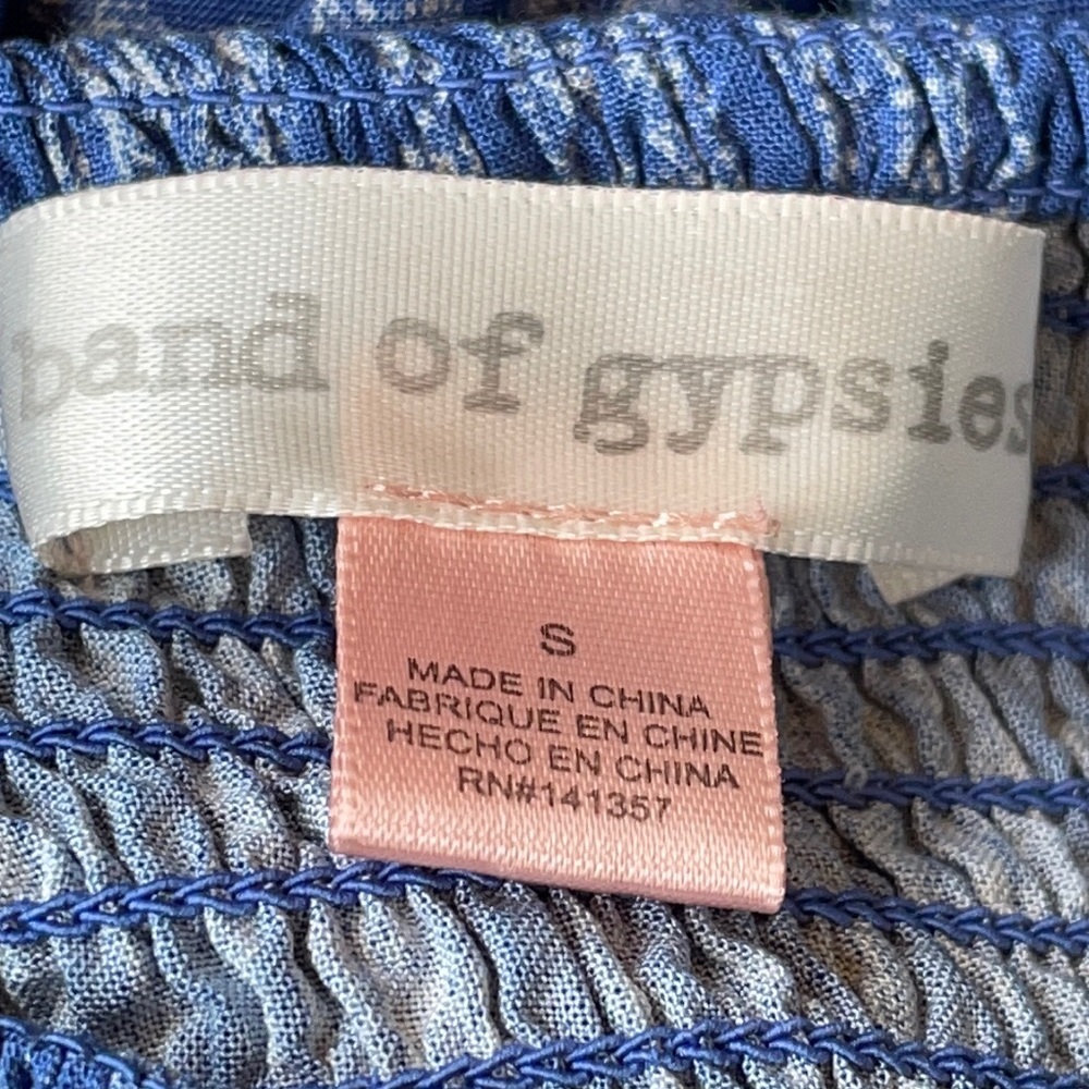 Band of Gypsies Smocked Maxi Dress - Picture 9 of 10